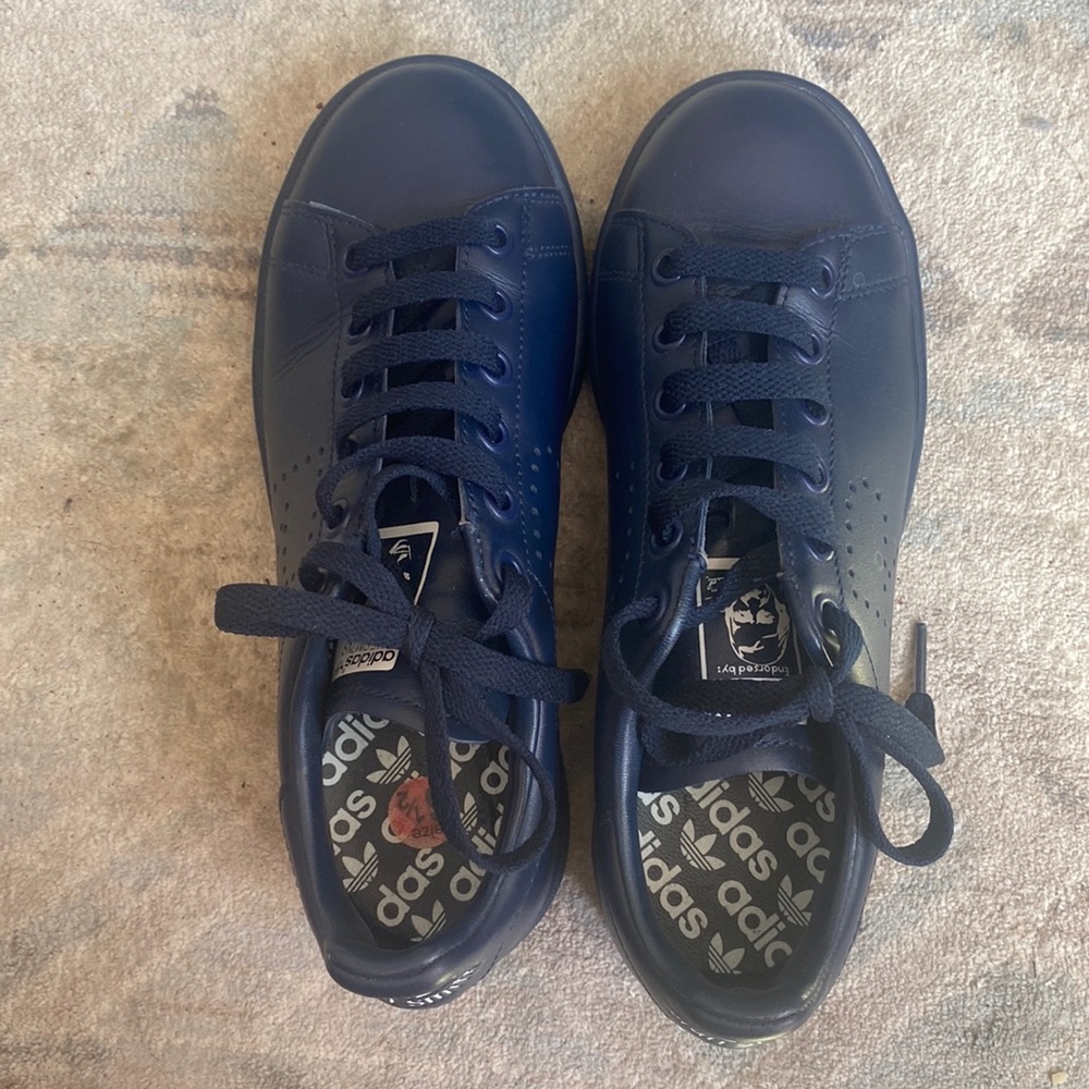 Adidas Raf Simons Stan Smith Navy Blue limited edition sneakers